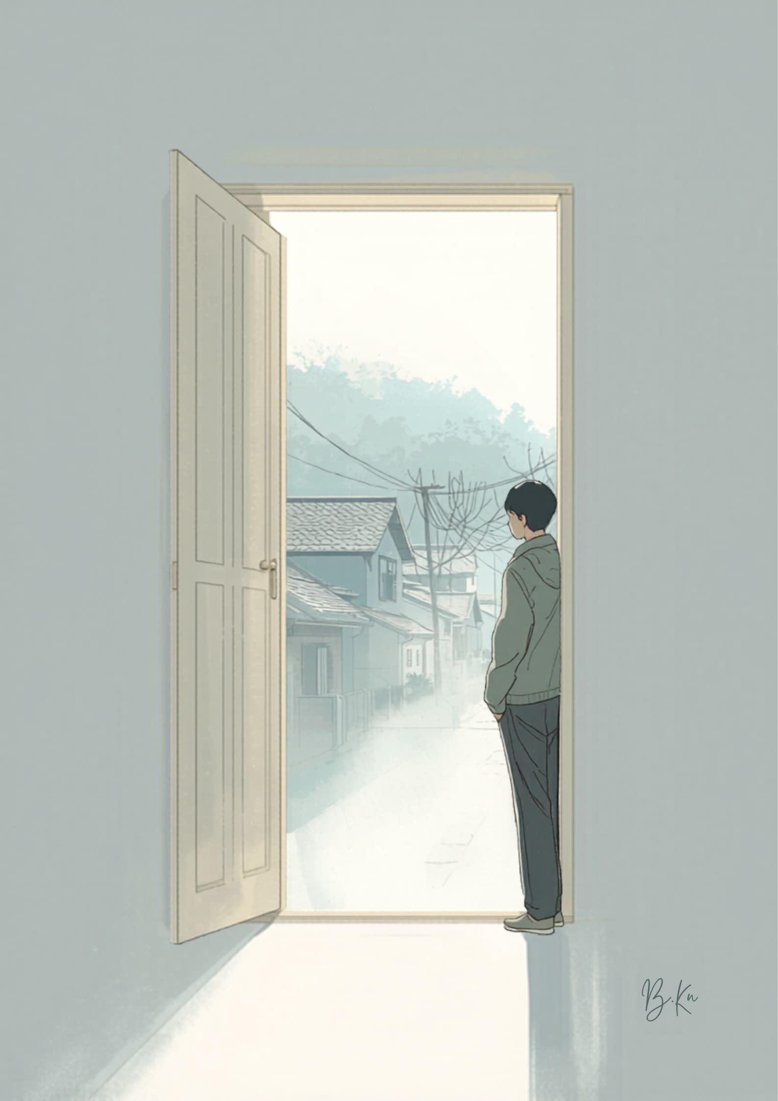 なんとなく距離があった日